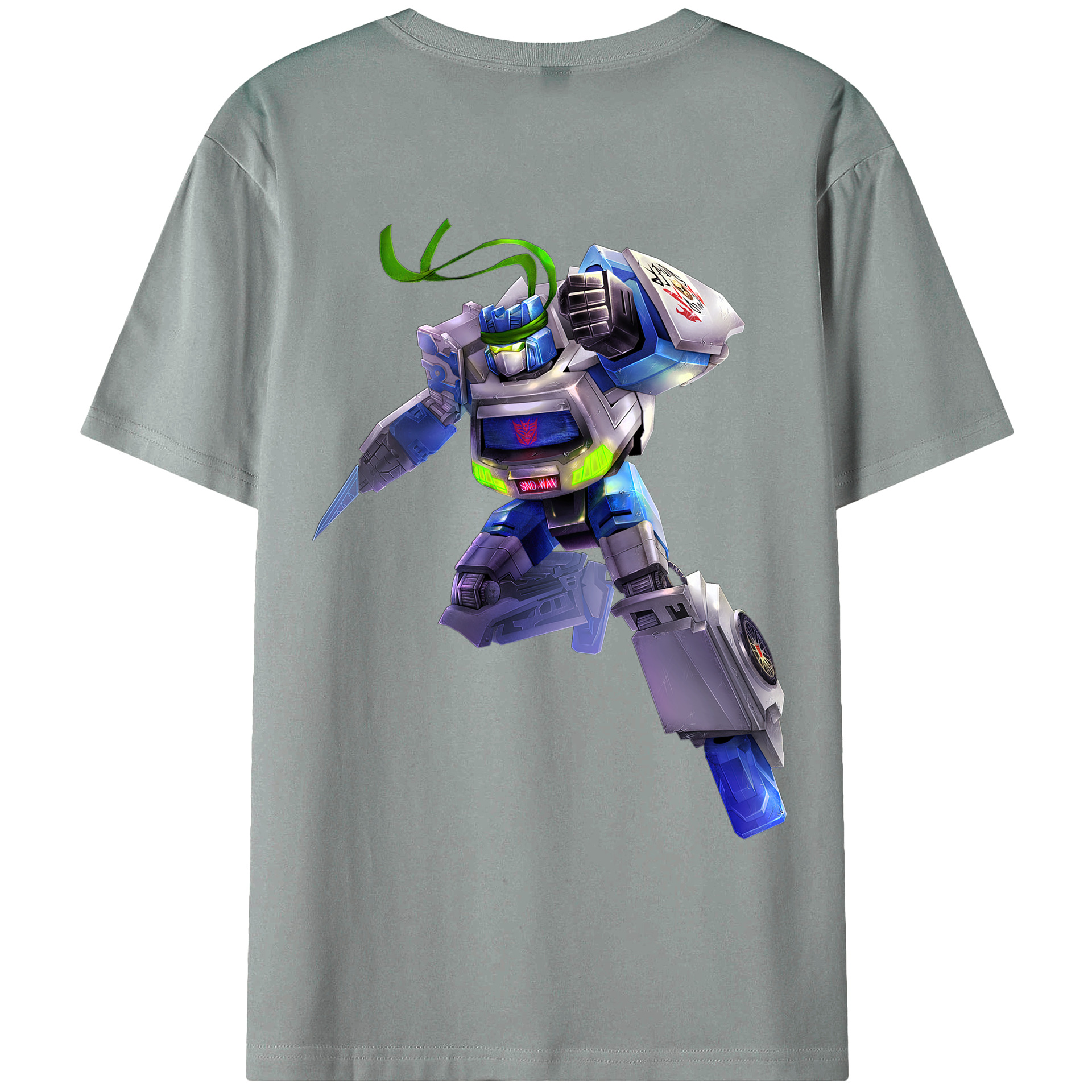 （画像用）  綿100％ メンズ半袖Tシャツ（バックプリント） 通気性